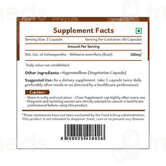 Herbs Wealth Ashwagandha Veg Capsule 60