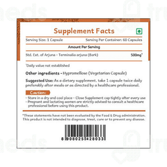 Herbs Wealth Arjuna Veg Capsule 60