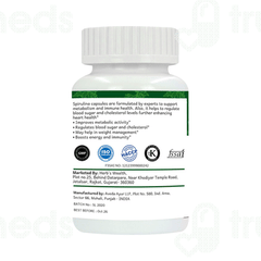 Herbs Wealth Spirulina Veg Capsule 60