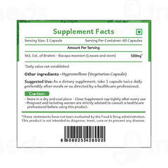 Herbs Wealth Brahmi Veg Capsule 60