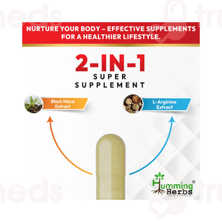 Humming Herbs Black Maca Capsule 60