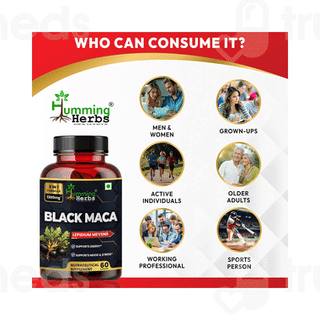 Humming Herbs Black Maca Capsule 60