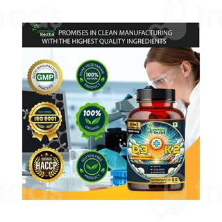Humming Herbs D3 + K2 Capsule 60