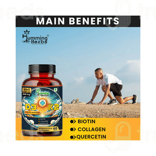 Humming Herbs D3 + K2 Capsule 60