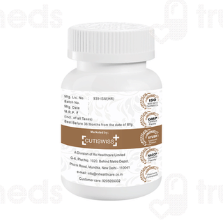 Cutiswiss+ Safed Musli 600Mg Capsule 60
