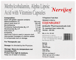 Nervijen Plus New Capsule 15