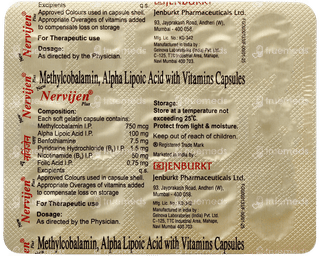 Nervijen Plus New Capsule 15