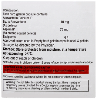 Lipitab Asp 10 Capsule 10