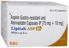Lipitab Asp 10 Capsule 10