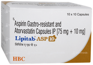 Lipitab Asp 10 Capsule 10