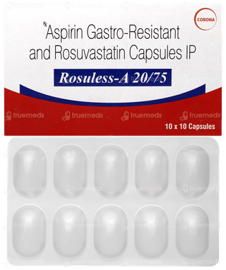 Rosuless A 20/75 Capsule 10