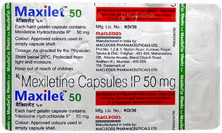 Maxilet 50Mg Tablet 10