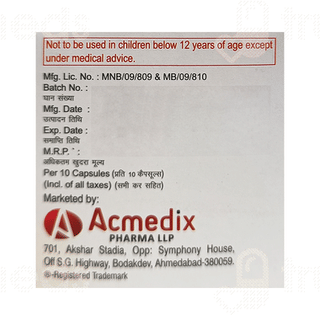 Acmerose A 10 Capsule 10
