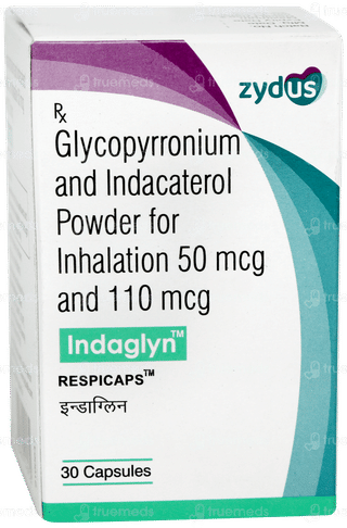 Indaglyn 50/110mcg Respicaps 30