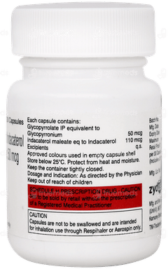 Indaglyn 50/110mcg Respicaps 30