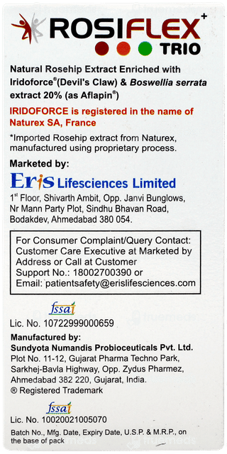 Rosiflex Trio+ Capsule 14