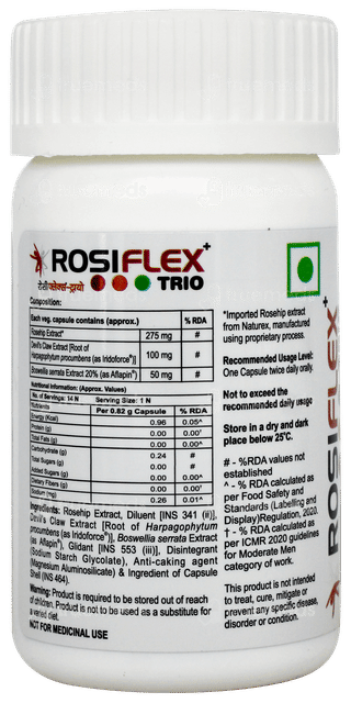 Rosiflex Trio+ Capsule 14