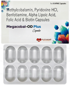Megacobal Od Plus Capsule 10 Megacobal Od Plus Capsule 10