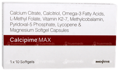 Calcipime Max Capsule 10