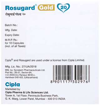 Rosugard Gold 20 Capsule 10