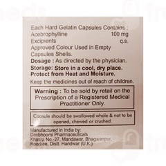 Aceph 100 Capsule 10