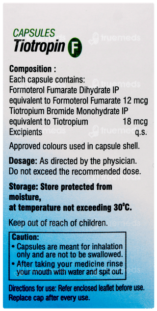 Tiotropin F Capsule 30