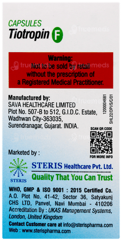 Tiotropin F Capsule 30