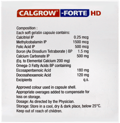 Calgrow Forte Hd Capsule 15