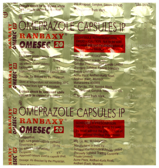 Omesec 20 Capsule 20