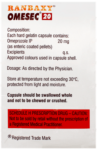 Omesec 20 Capsule 20