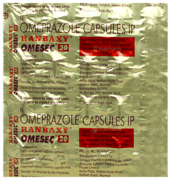 Omesec 20 Capsule 20 Omesec 20 Capsule 20