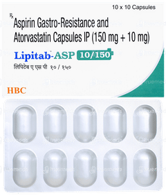 Lipitab Asp 10/150 Capsule 10 Lipitab Asp 10/150 Capsule 10