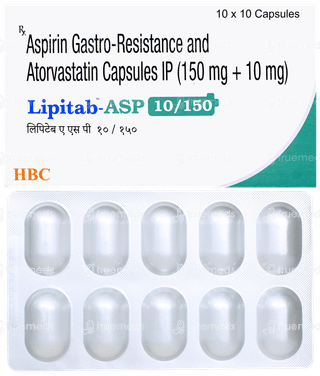 Lipitab Asp 10/150 Capsule 10