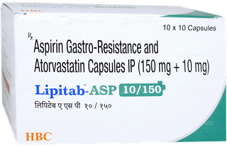 Lipitab Asp 10/150 Capsule 10