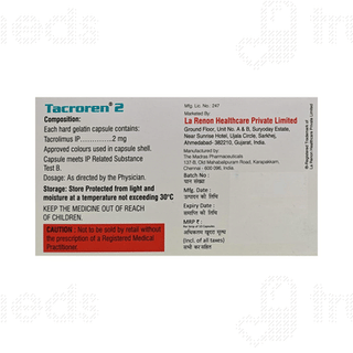 Tacroren 2 Capsule 10