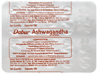 Dabur Ashwagandha Capsule 20