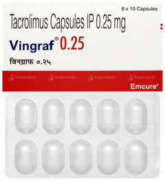 Vingraf 0.25 Capsule 10