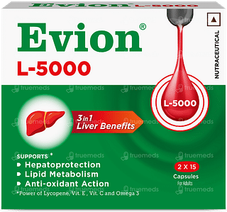 Evion L 5000 2 Pack Of 15 Capsules