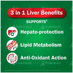 Evion L-5000 |4-in-1 Formula For Liver Health | Hepatoprotection | Anti-oxidant Action 2 Pack Of 15 Capsules Evion L-5000 |4-in-1 Formula For Liver Health | Hepatoprotection | Anti-oxidant Action 2 Pack Of 15 Capsules