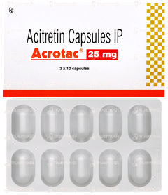 Acrotac 25mg Capsule 10
