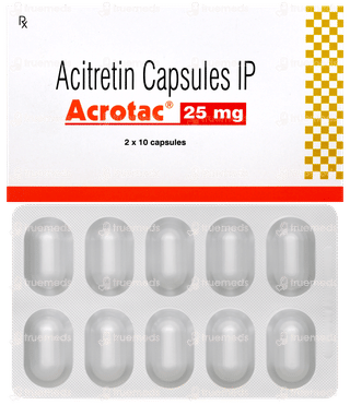 Acrotac 25mg Capsule 10