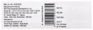 Acrotac 25mg Capsule 10
