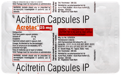 Acrotac 25mg Capsule 10