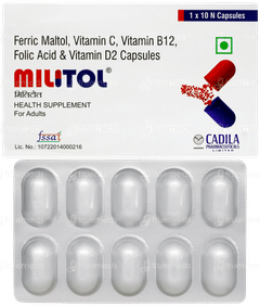 Militol Capsule 10
