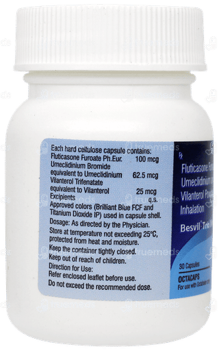 Besvil Trio 100 Octacaps 30