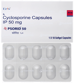 Psorid 50 Capsule 10