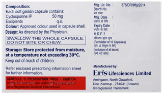 Psorid 50 Capsule 10