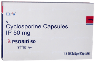 Psorid 50 Capsule 10