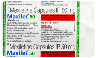 Maxilet 50 Capsule 10