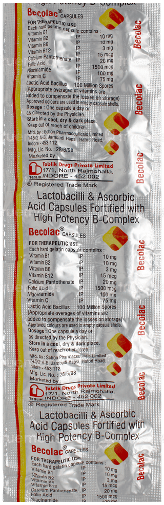 Becolac Capsule 10